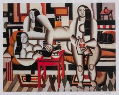 Ferdinand Leger French Cubist Lithograph Titled Three Women  - 4528726