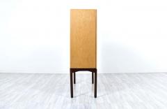 Ferdinand Lundquist Mid Century Modern Swedish Two Tone Cabinet by Ferd Lundquist - 2264136
