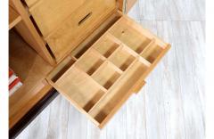 Ferdinand Lundquist Mid Century Modern Swedish Two Tone Cabinet by Ferd Lundquist - 2264145