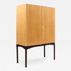 Ferdinand Lundquist Mid Century Modern Swedish Two Tone Cabinet by Ferd Lundquist - 2266787