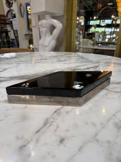 Ferdinando Loffredo Ferdinando Loffredo Black White Geometric Ceramic Catchall Dish - 4610589