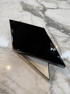 Ferdinando Loffredo Ferdinando Loffredo Black White Geometric Ceramic Catchall Dish - 4610591