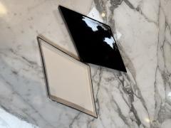 Ferdinando Loffredo Ferdinando Loffredo Black White Geometric Ceramic Catchall Dish - 4610592