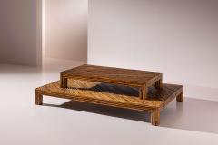 Ferdinando Loffredo Ferdinando Loffredo pair of bamboo coffee tables Italy 1960s - 4353153