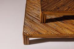 Ferdinando Loffredo Ferdinando Loffredo pair of bamboo coffee tables Italy 1960s - 4353164