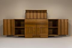 Ferdinando Meccani Madia Credenza by Ferdinando Meccani in Cherry Wood Italy 1988 - 4300260