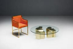 Fernand Dresse Sculptural Coffee Table by Fernand Dresse Belgium 1970s - 3760373