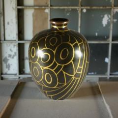 Fernand Grange Fernand Grange Art Deco Dinanderie Vase - 4312975