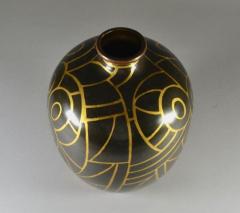 Fernand Grange Fernand Grange Art Deco Dinanderie Vase - 4312980