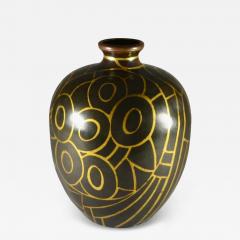 Fernand Grange Fernand Grange Art Deco Dinanderie Vase - 4319111