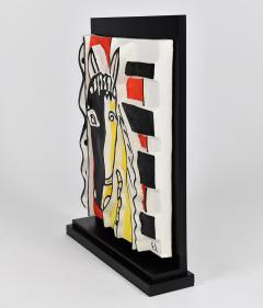 Fernand Leger Le Cheval Sur Fond Jaune - 2090074