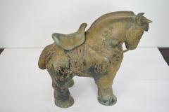 Fernando Botero Botero Styled Horse Sculpture in Bronze Pair Available - 3402405