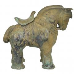 Fernando Botero Botero Styled Horse Sculpture in Bronze Pair Available - 3402406