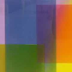 Fernando De Ana Contemporary Fernando de Ana Untitled Multicolor Resin on Panel Spanish Painting - 4441285