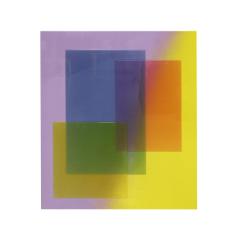 Fernando De Ana Contemporary Fernando de Ana Untitled Multicolor Resin on Panel Spanish Painting - 4441332