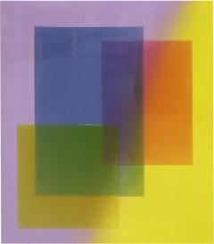 Fernando De Ana Contemporary Fernando de Ana Untitled Multicolor Resin on Panel Spanish Painting - 4441333