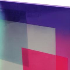 Fernando De Ana Contemporary Fernando de Ana Untitled Multicolor Resin on Panel Spanish Painting - 4441343