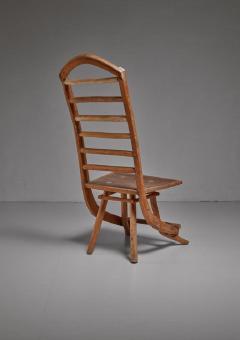 Fernando da Ilha do Ferro Fernando da Ilha do Ferro craft chair with high back Brazil - 760130