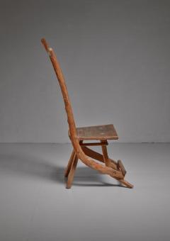 Fernando da Ilha do Ferro Fernando da Ilha do Ferro craft chair with high back Brazil - 760131