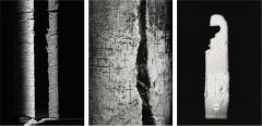 Ferrante Ferranti FRACTURES Black and white triptych of photographs - 2464264