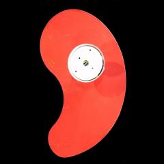 Ferruccio Laviani Ferruccio Laviani for Foscarini Red Italian Glass Wall Light Sconces a Pair - 2589540
