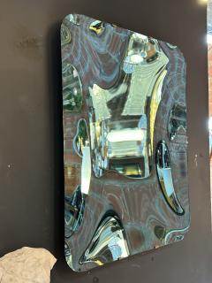 Fiam 1970s Italian Convex Optical Mirror by Fiam - 4334265