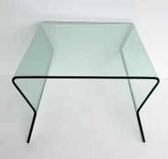Fiam Bent Glass Side Tables in the Manner of Fiam Italy a Matching Pair Circa 2010 - 4464590