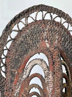 Fiber Polychrome Mask Yam Ancestor Papua New Guinea - 1961211