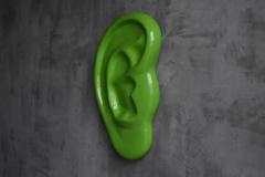 Fibreglass Contemporary Ear Sculpture France 2010s - 4364259