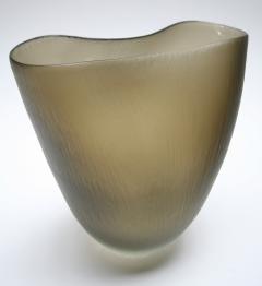 Ficus B Murano Sage Green Glass Vase - 241803