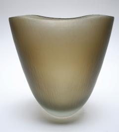 Ficus B Murano Sage Green Glass Vase - 241806