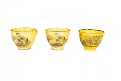 Fifteen Pieces Of Canary Yellow Staffordshire Pottery - 4139575