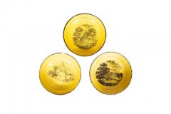 Fifteen Pieces Of Canary Yellow Staffordshire Pottery - 4139606