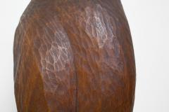 Figurative Mahogany Sculpture Mid Century Modern 1950s Brazilian Abstract - 1983064