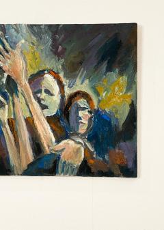 Figurative Study of 3 People Mid Century - 1820452