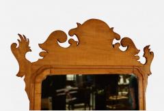 Figured Maple Chippendale Mirror 18th Century - 4374041