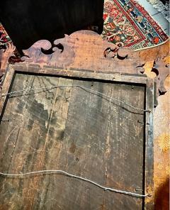 Figured Maple Chippendale Mirror 18th Century - 4374043