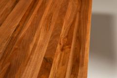 Filippo Monti Dining Room Table in Walnut attr to Filippo Monti Italy 1960s - 4485073