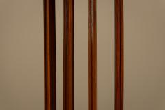 Filippo Monti Set of Eight Italian Dining Room Chairs in Walnut attri to Filippo Monti 1960s - 4485066