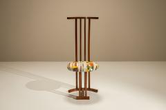 Filippo Monti Set of Eight Italian Dining Room Chairs in Walnut attri to Filippo Monti 1960s - 4485085