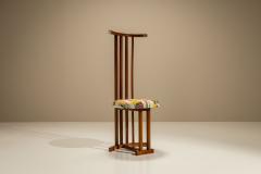 Filippo Monti Set of Eight Italian Dining Room Chairs in Walnut attri to Filippo Monti 1960s - 4485086