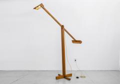 Filippo Panseca FILIPPO PANSECA WOOD FLOOR LAMP - 1153956