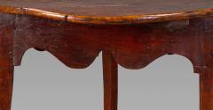 Fine 18th Century Elm and Oak Cricket Table - 836776