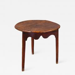 Fine 18th Century Elm and Oak Cricket Table - 837492