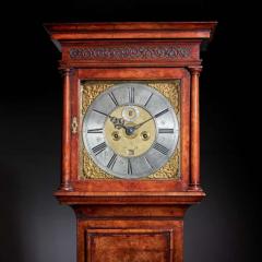 Fine 18th Century Queen Anne Burr Walnut Eight Day Longcase Clock - 3953431