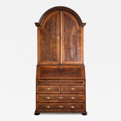 Fine 18th century Swedish Baroque secretary cabinet - 4401171