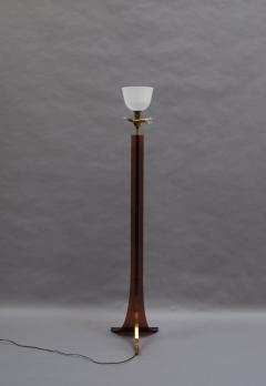 Fine 1970s Brass and Plexiglas Floor Lamp - 352408
