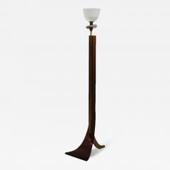 Fine 1970s Brass and Plexiglas Floor Lamp - 353485
