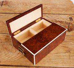 Fine Amboyna Burl Humidor by Callow of Mount Street - 3127326