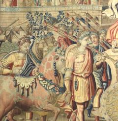 Fine Antique 16th Century French Tapestry 7 7 x 11 1  - 4241782